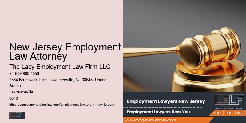 New Jersey Employment Law Attorney Employee Benefits Lawyer