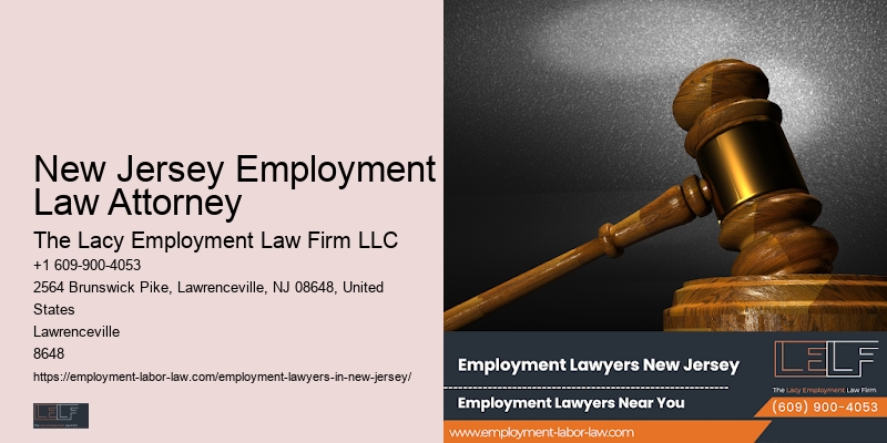 New Jersey Employment Law Attorney Employee Legal Services