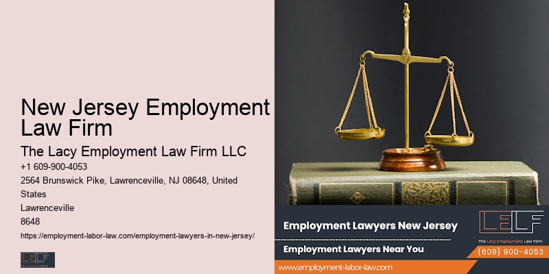 New Jersey Employment Law Firm Contractual Employment Lawyer