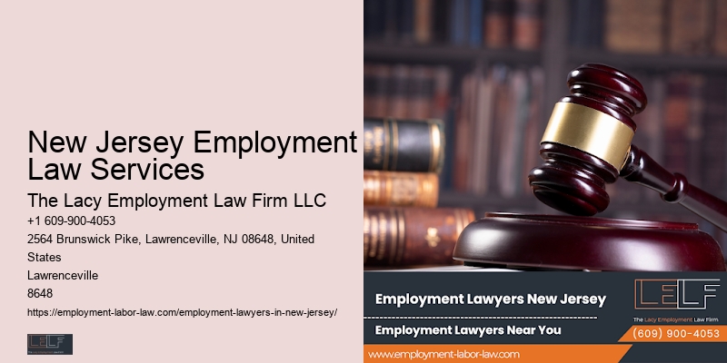 Employee Legal Advocacy New Jersey Employment Law Services