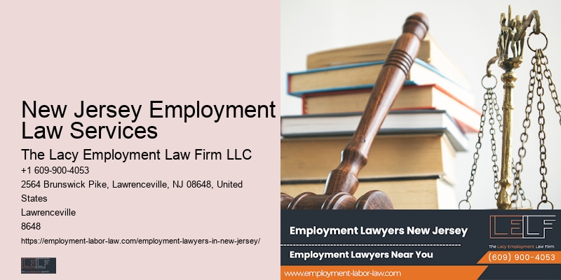 New Jersey Employment Law Services Employment Arbitration Attorney