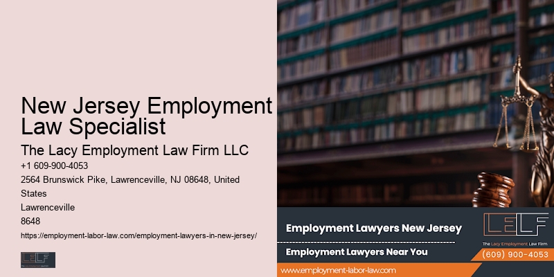 Employment Lawsuit Lawyer New Jersey Employment Law Specialist