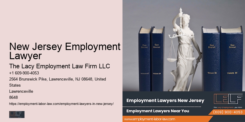 New Jersey Employment Lawyer Workplace Legal Advocate Near Me