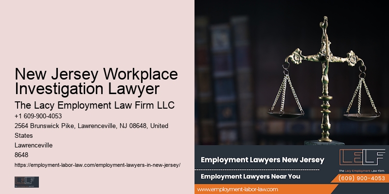 New Jersey Workplace Investigation Lawyer Overtime Disputes Attorney