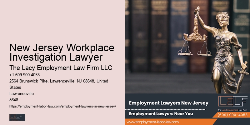 New Jersey Workplace Investigation Lawyer Employment Arbitration Attorney
