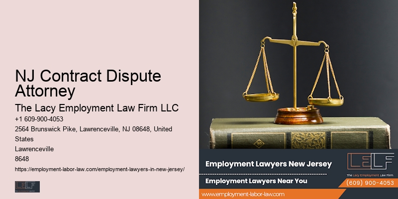 NJ Contract Dispute Attorney Lawyer for Employee Harassment