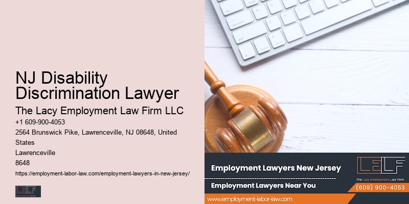 NJ Disability Discrimination Lawyer Equal Employment Opportunity Lawyer