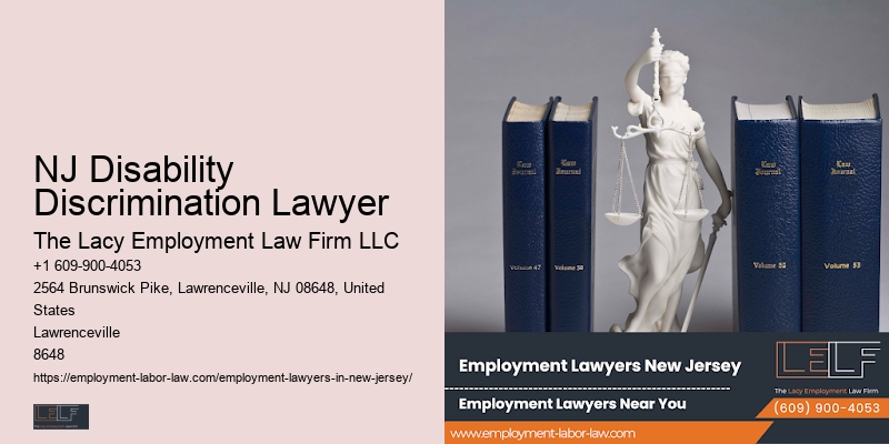 Non-Compete Contract Lawyer NJ Disability Discrimination Lawyer