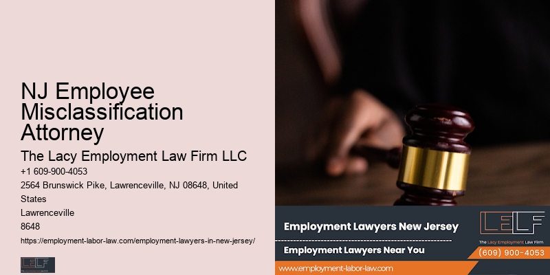 Employee Advocacy Services NJ Employee Misclassification Attorney