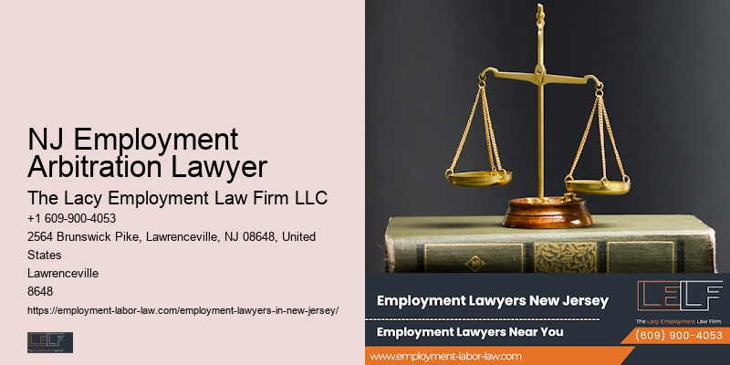 NJ Employment Arbitration Lawyer Workplace Rights Protection Lawyer