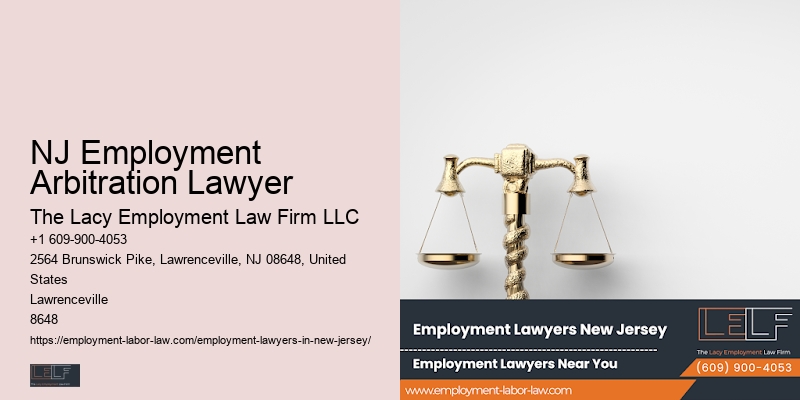 NJ Employment Arbitration Lawyer Workplace Harassment Attorney