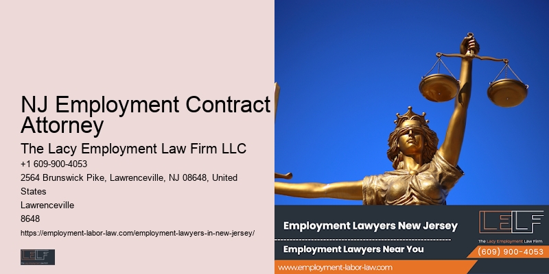 NJ Employment Contract Attorney Lawyer for Workplace Retaliation
