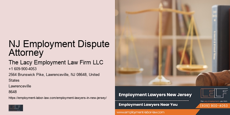 Leading Workplace Attorney in NJ Employment Dispute Attorney