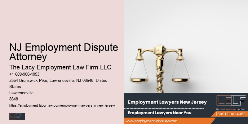 NJ Employment Dispute Attorney Employment Legal Support