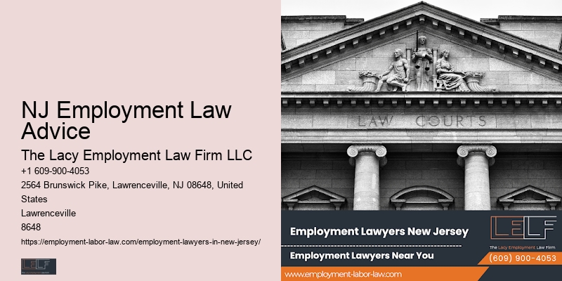 NJ Employment Law Advice