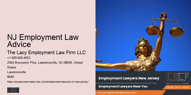 NJ Employment Law Advice Employment Law Enforcement Attorney