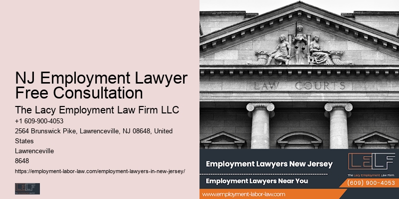 NJ Employment Lawyer Free Consultation