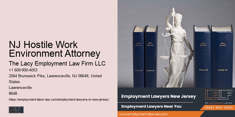 Affordable Employment Attorney NJ Hostile Work Environment Attorney