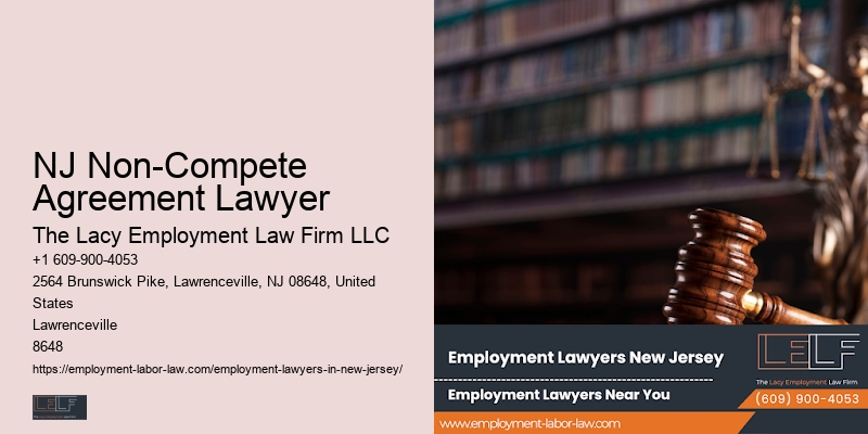 Best Workplace Attorney in NJ Non-Compete Agreement Lawyer