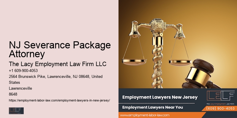 NJ Severance Package Attorney Workplace Legal Advocate