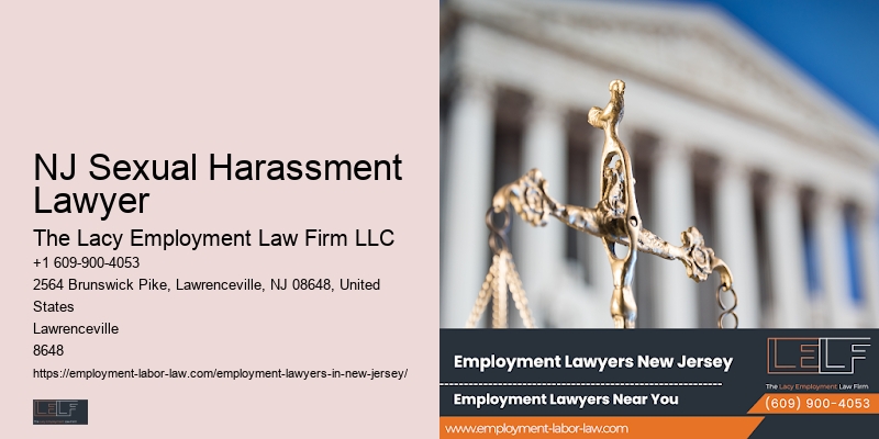 Employment Termination Defense NJ Sexual Harassment Lawyer