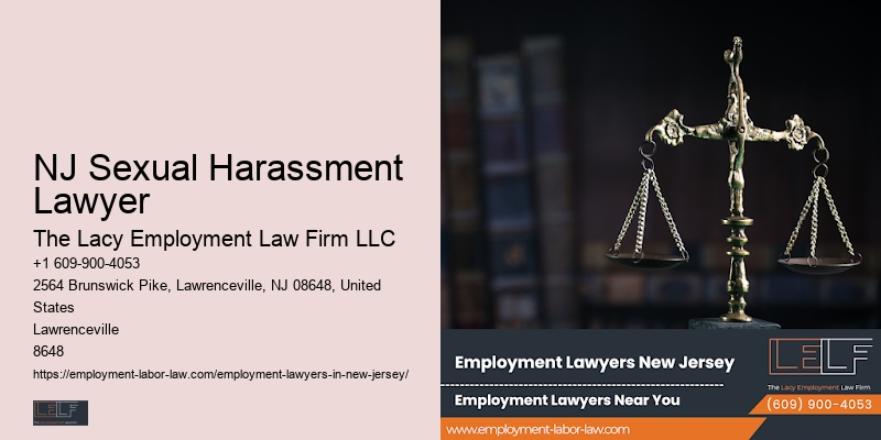 NJ Sexual Harassment Lawyer Severance Negotiation Attorney