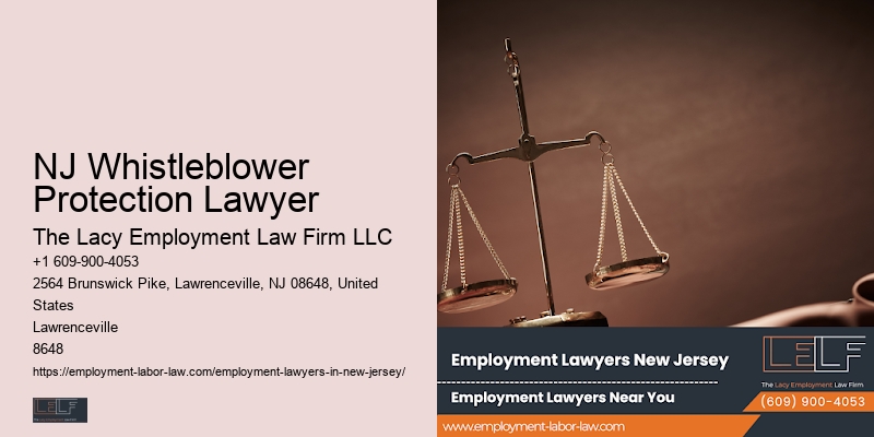 Workplace Misconduct Defense Attorney NJ Whistleblower Protection Lawyer