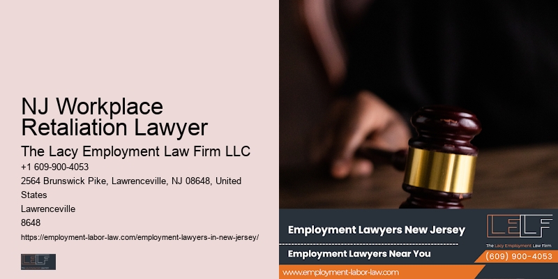 Employment Lawyer NJ Workplace Retaliation Lawyer