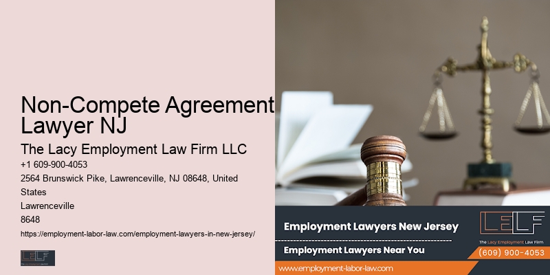 Non-Compete Agreement Lawyer NJ Severance Package Attorney