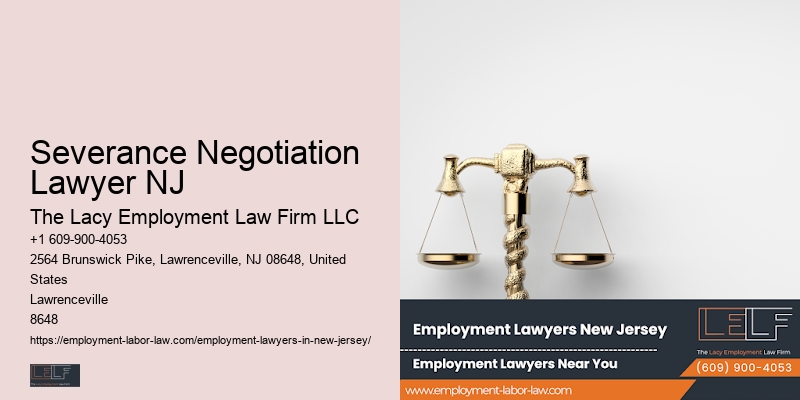 Severance Negotiation Lawyer NJ Employment Law Help