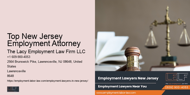 Top New Jersey Employment Attorney Employment Litigation Lawyer