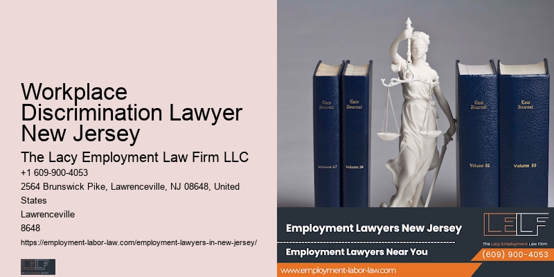 Workplace Discrimination Lawyer New Jersey Retaliation Lawyer