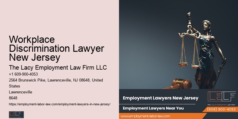 Legal Advice For Employment Issues Workplace Discrimination Lawyer New Jersey