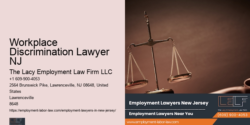 Employee Advocacy Services Workplace Discrimination Lawyer NJ
