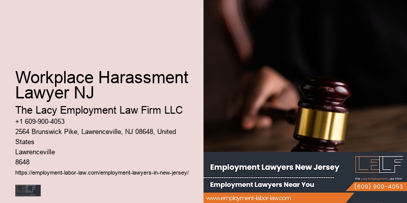 Experienced Workplace Harassment Lawyer NJ Employment Law Attorney