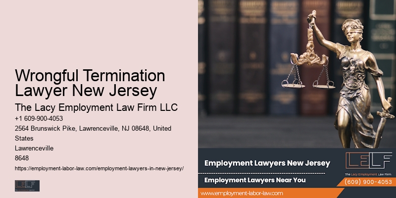 Wrongful Termination Lawyer New Jersey Wrongful Termination Lawyer