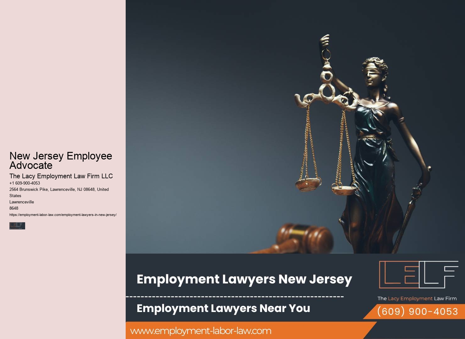 New Jersey Employee Advocate Workplace Fairness Lawyer