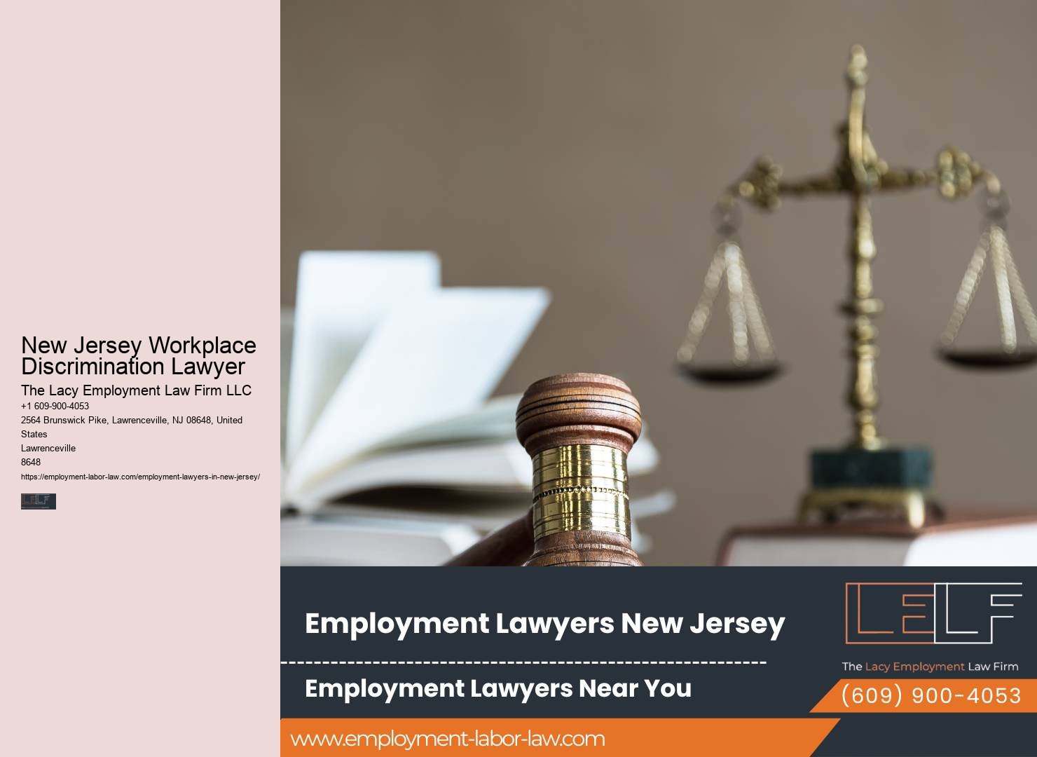 NJ Employee Rights Attorney Services