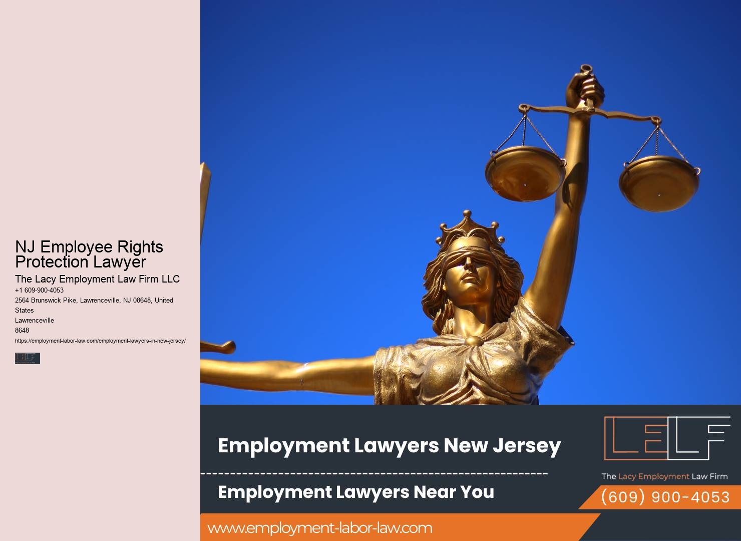 NJ Employment Law Specialist Services