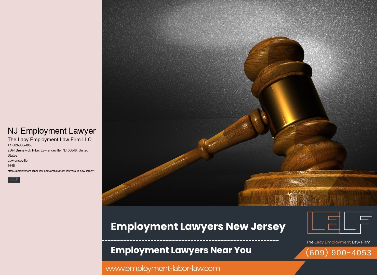 NJ Employment Law Protection