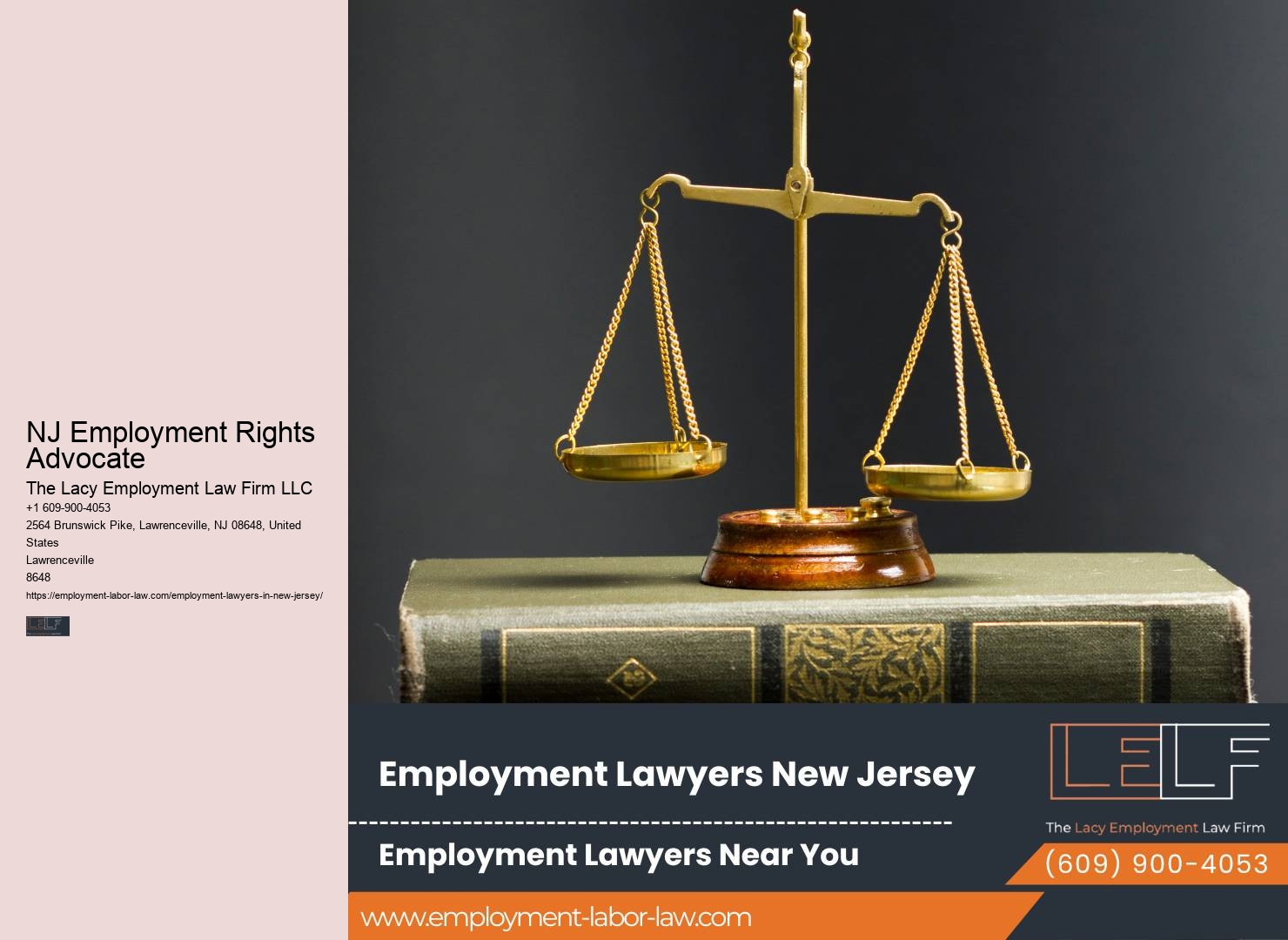 NJ Job Termination Lawyer
