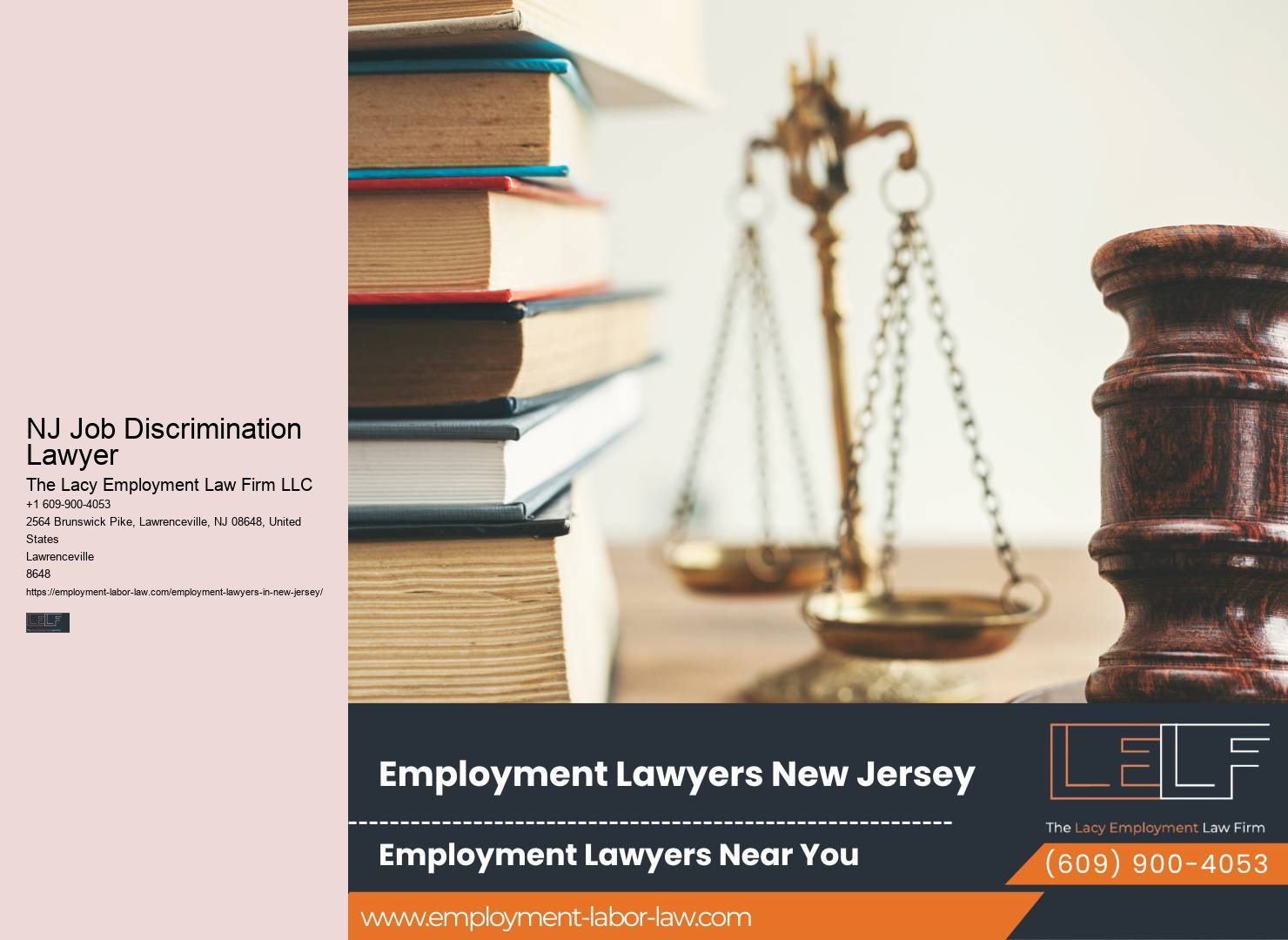 NJ Job Discrimination Lawyer Employment Discrimination Attorney