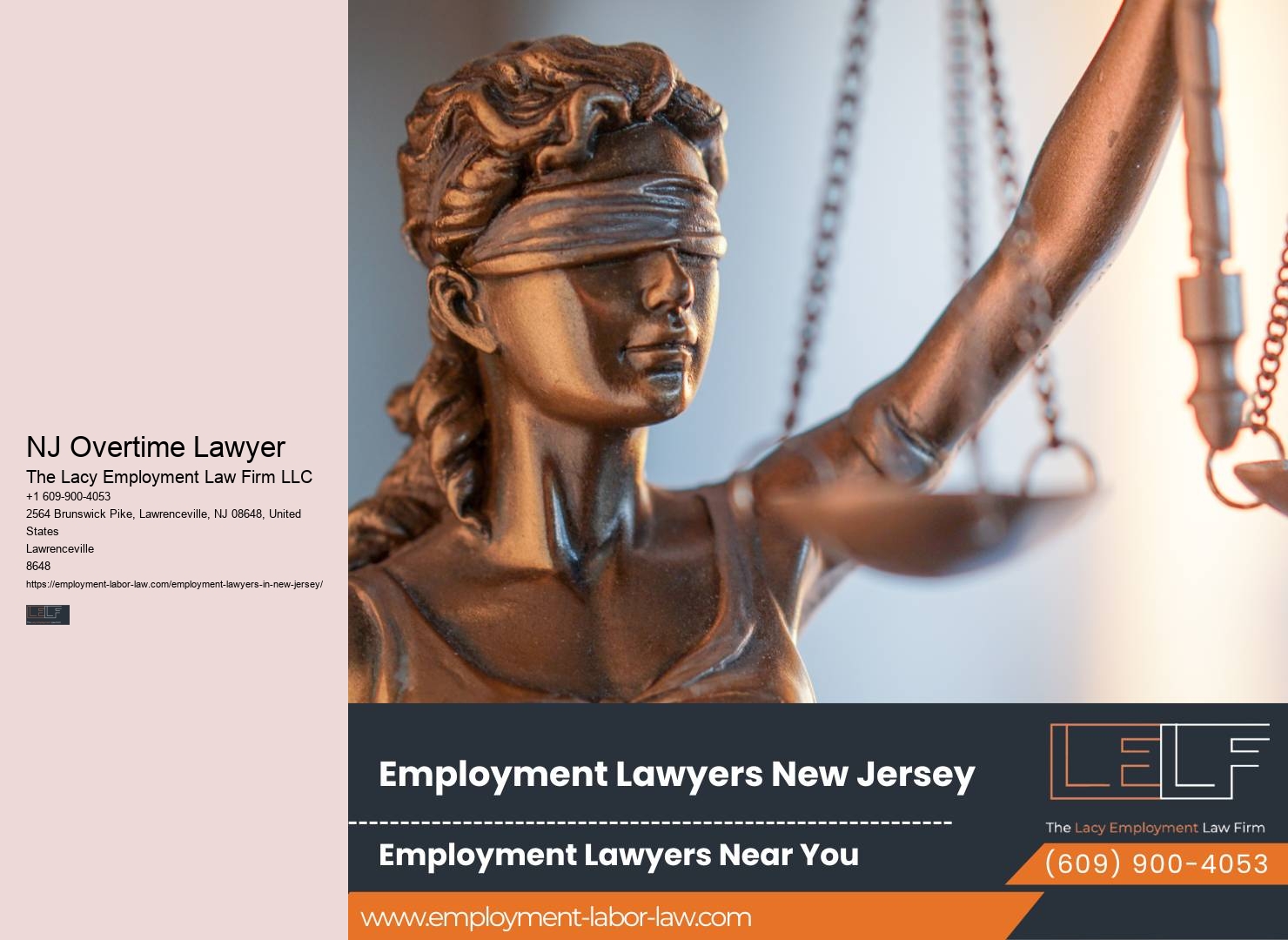 NJ Wrongful Termination Consultation