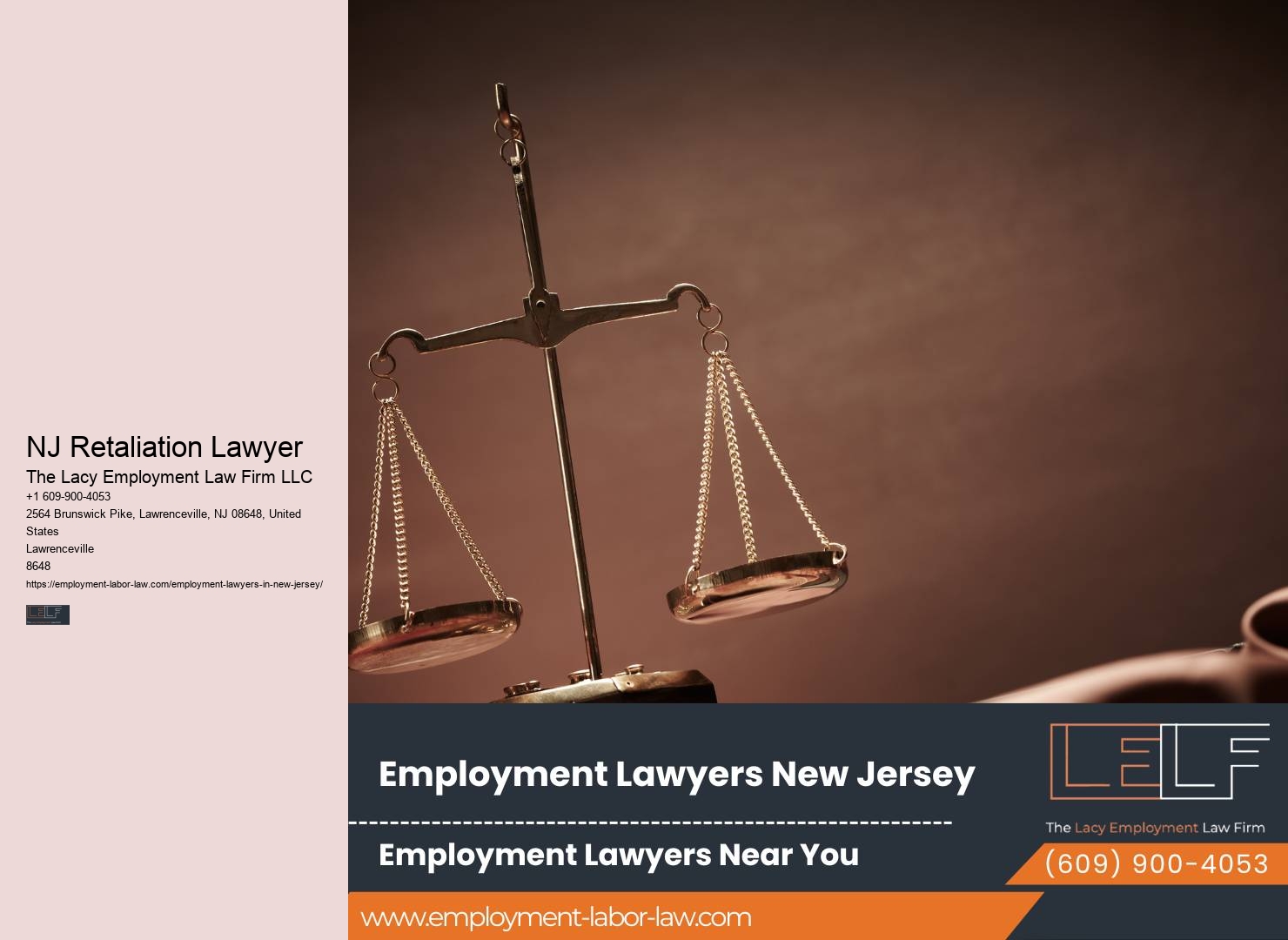 NJ Workplace Legal Representation