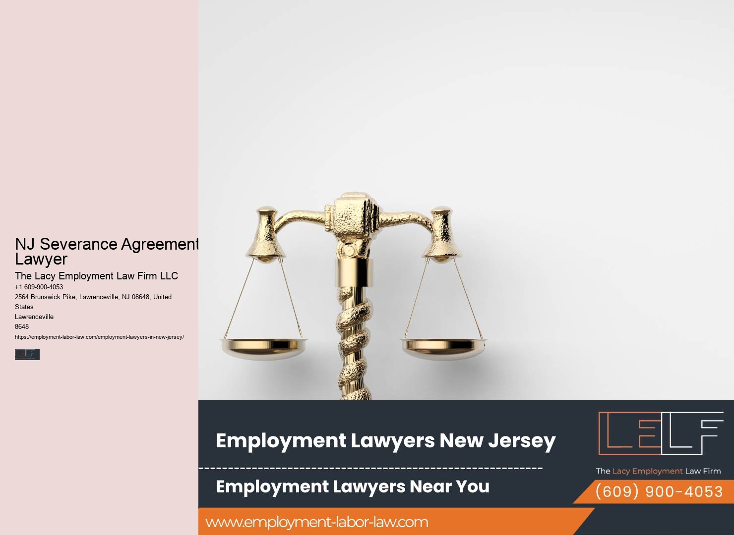 NJ Severance Agreement Lawyer Employment Lawyer Reviews