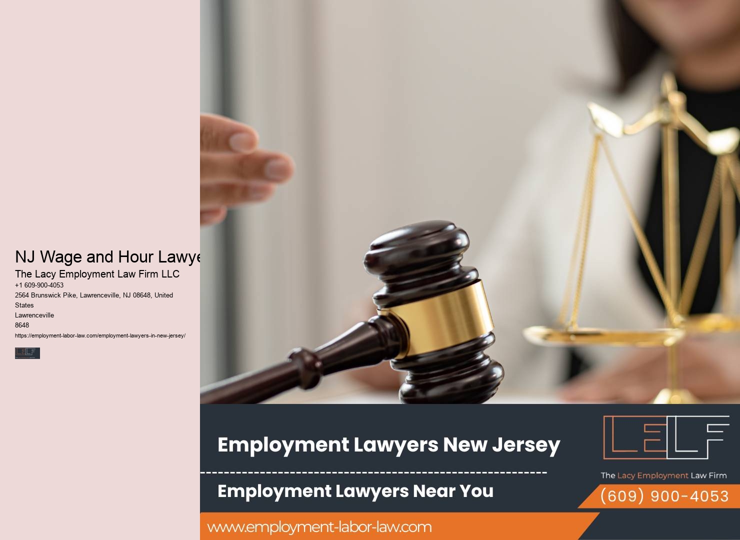 NJ Employment Dispute Attorney
