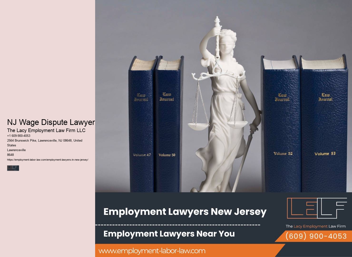 NJ Wage Dispute Lawyer Whistleblower Lawyer