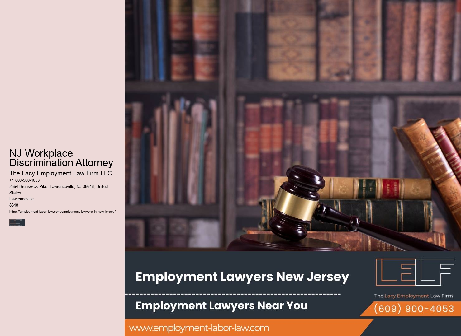 NJ Workplace Legal Issues