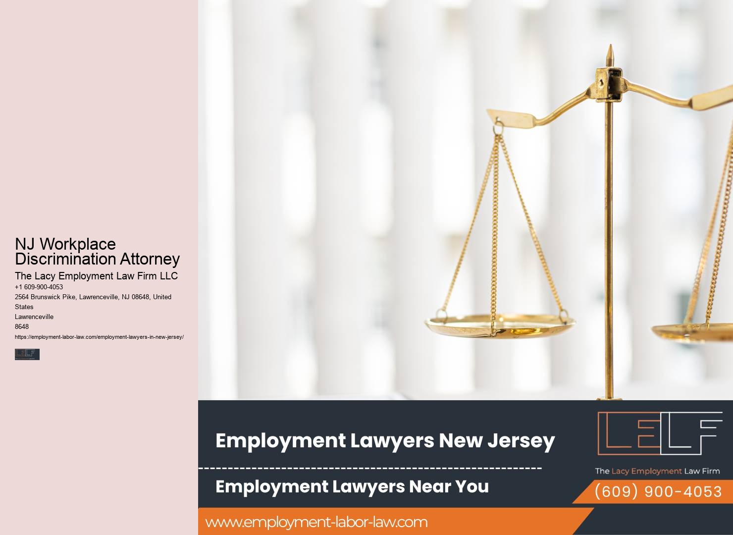 NJ Employee Legal Counsel Services