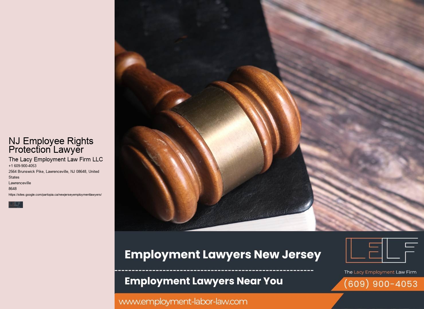NJ Employee Rights Protection Lawyer Workplace Discrimination Lawyer
